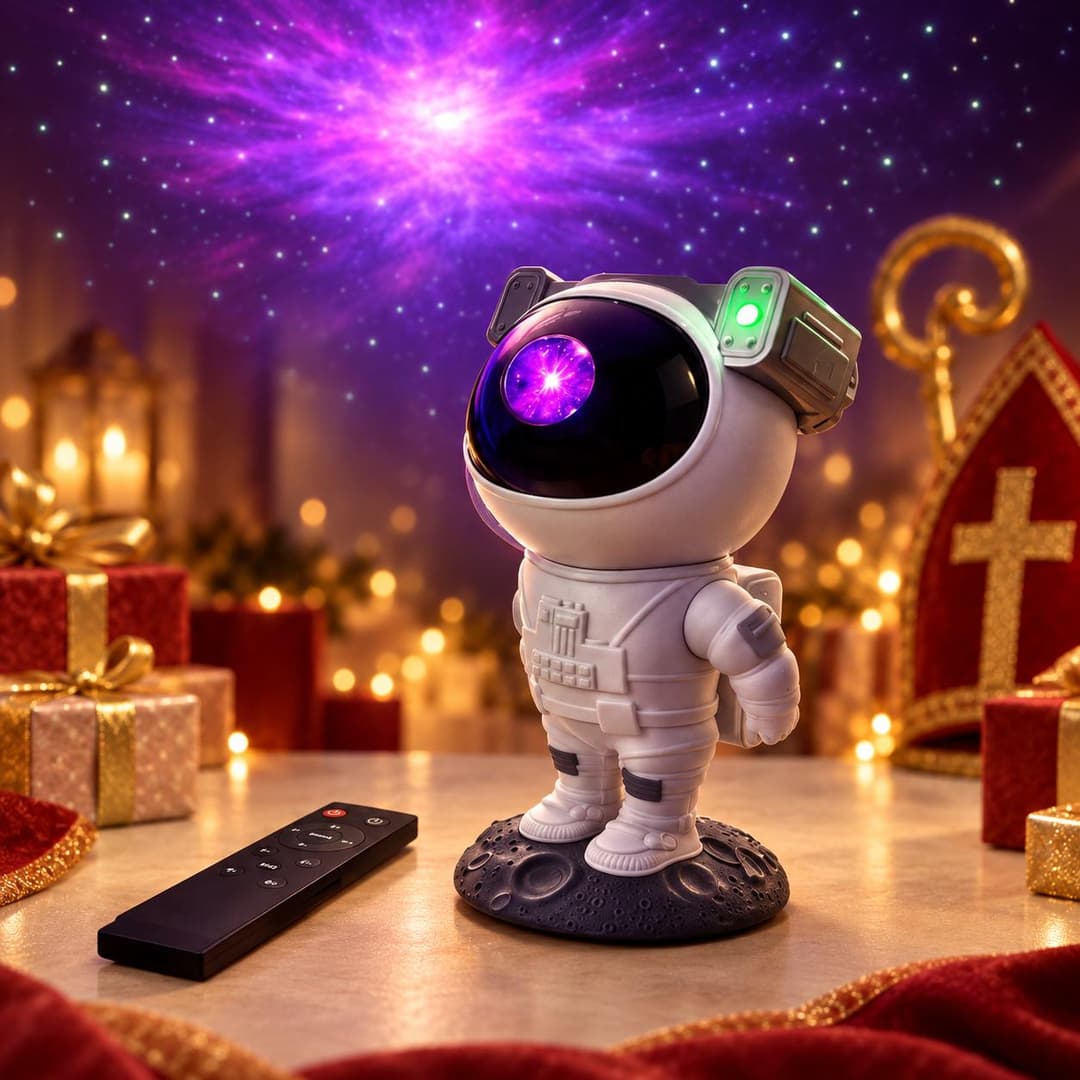 Astronaut projector