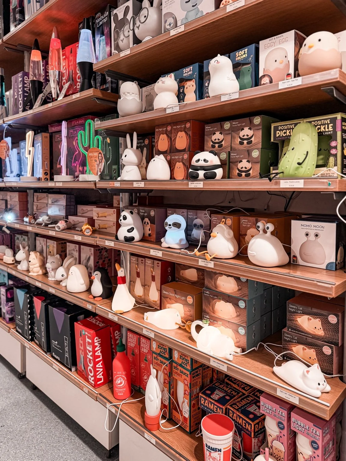Every shelf, a new surprise